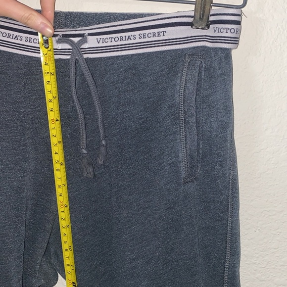 🐚Victoria's Secret Grey Joggers with Pink Logo up the left leg! - Picture 5 of 12